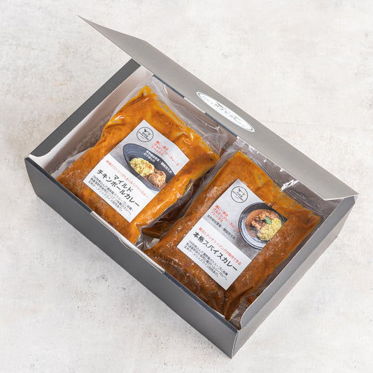 アレンジが楽しくなる、カレールウ２種４食セット